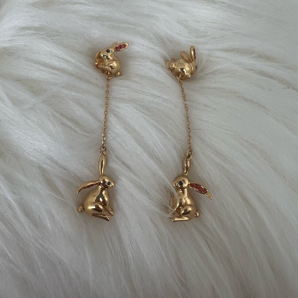 Kate Spade Year of The Rabbit Earring NWOT